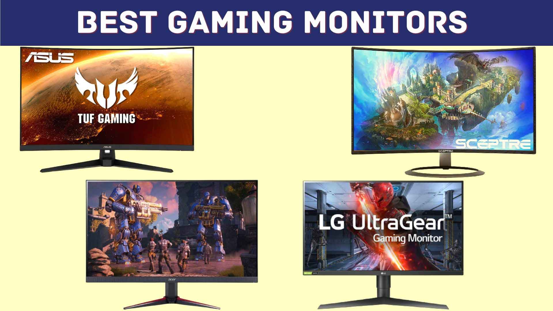 Best Gaming Monitors 2022