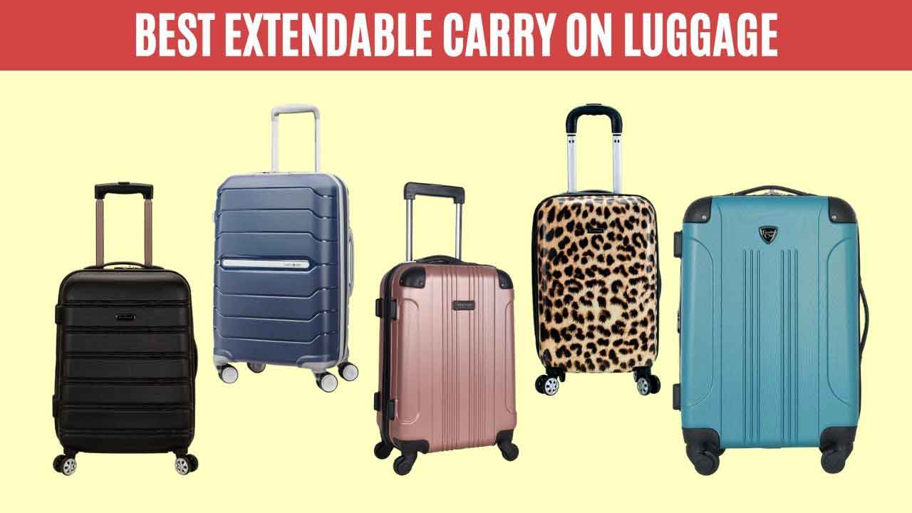 Best Extendable Carry on Luggage