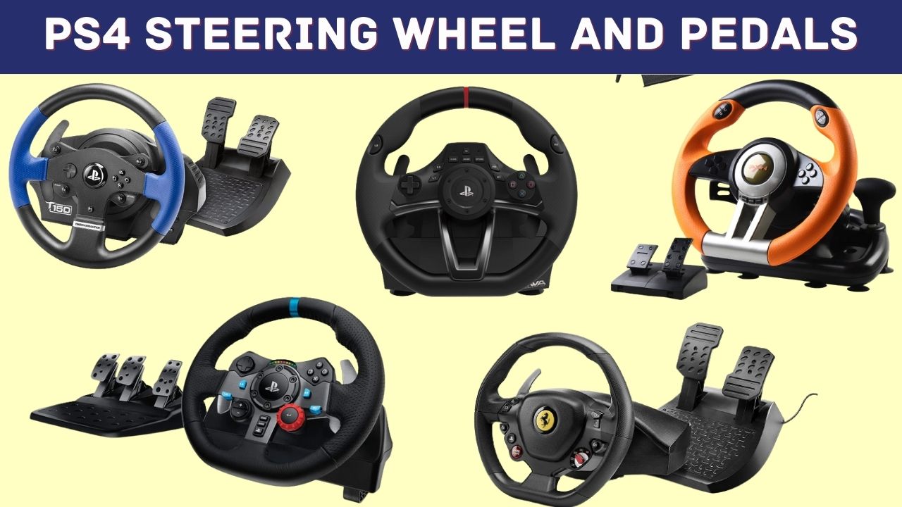 ps4 steering wheel and pedals