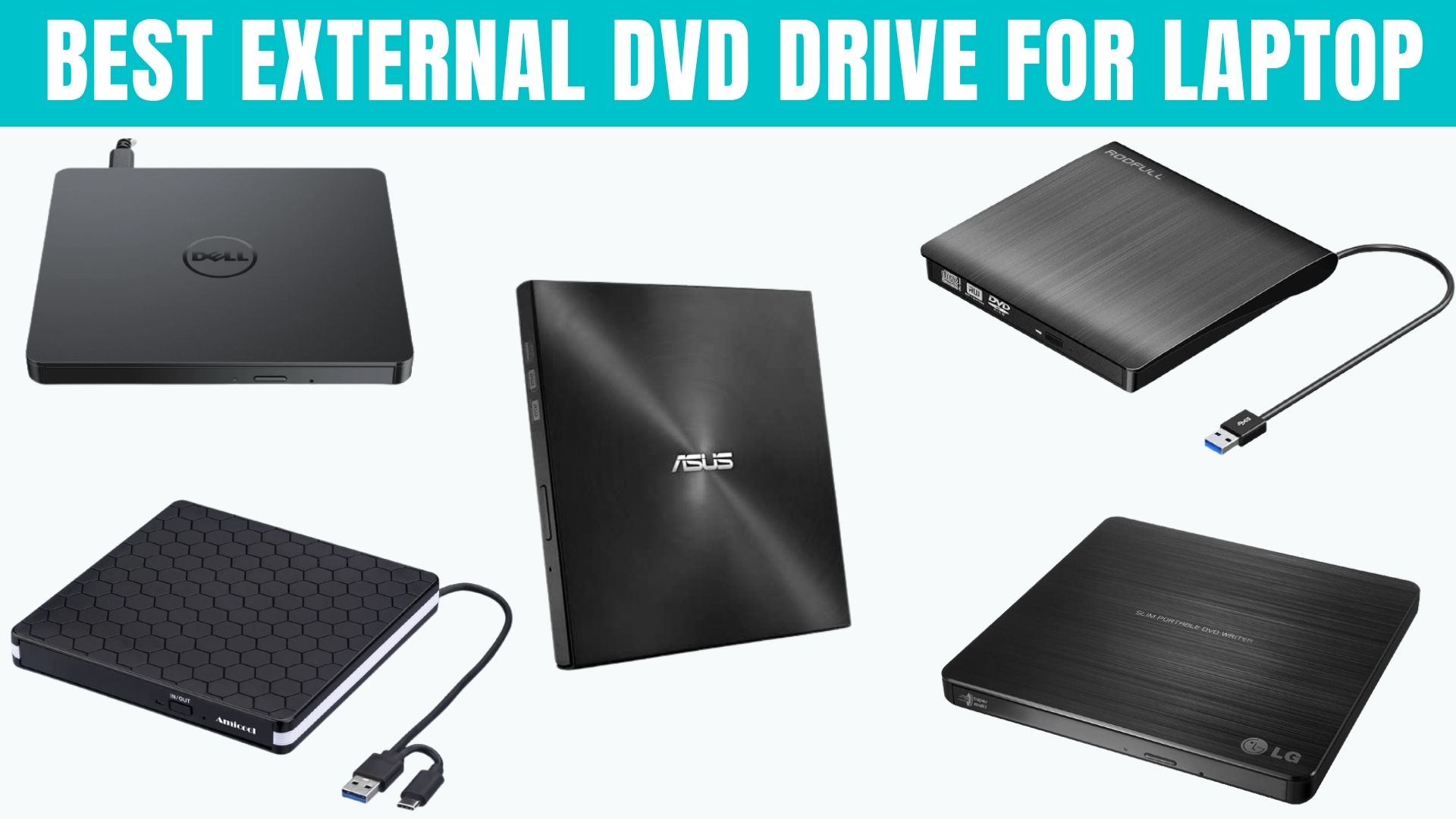 Best External DVD Drive for Laptop