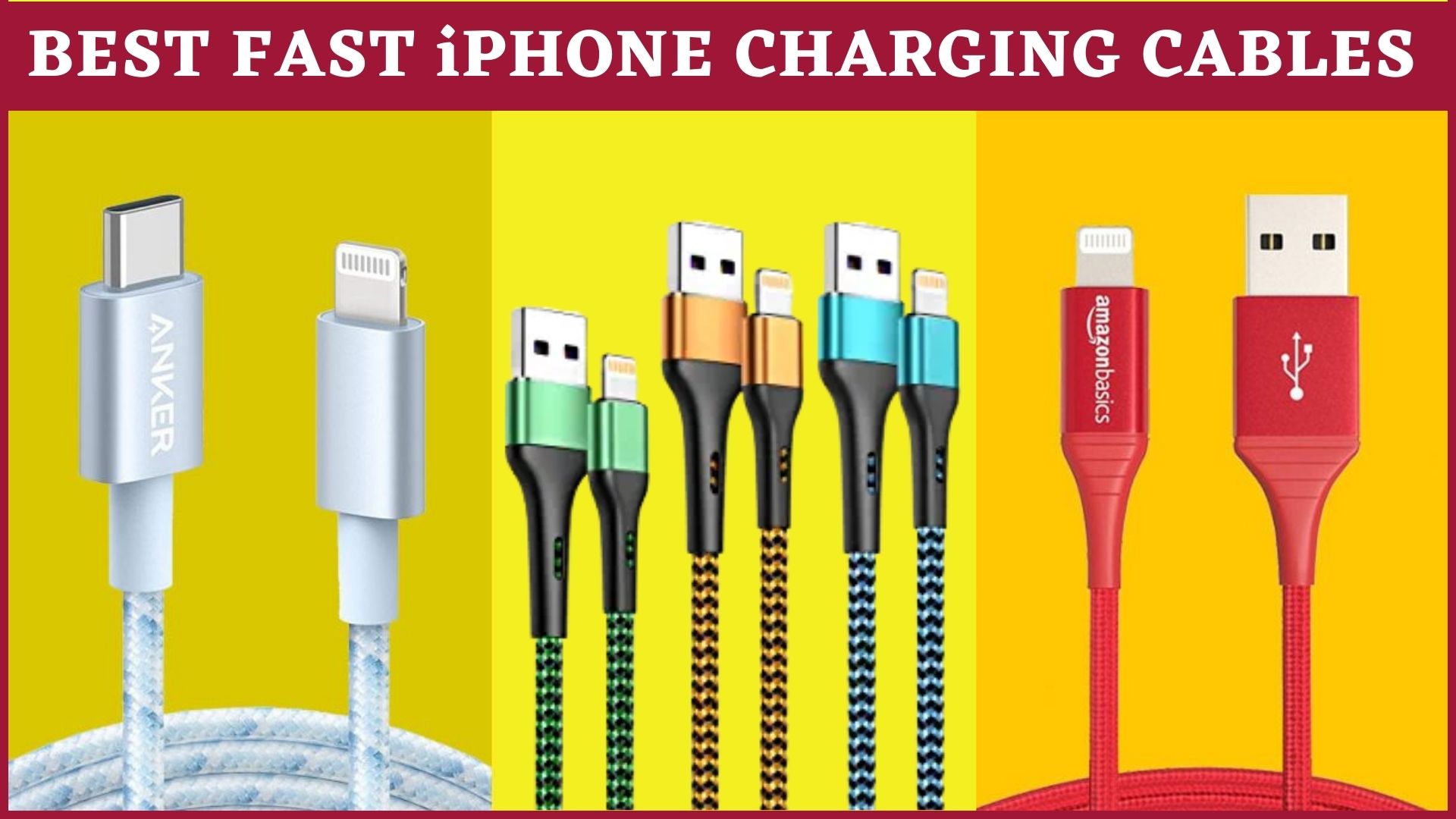 BEST IPHONE CHARGING CABLE