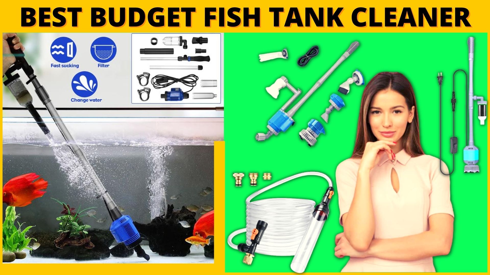 best fish tank cleaner