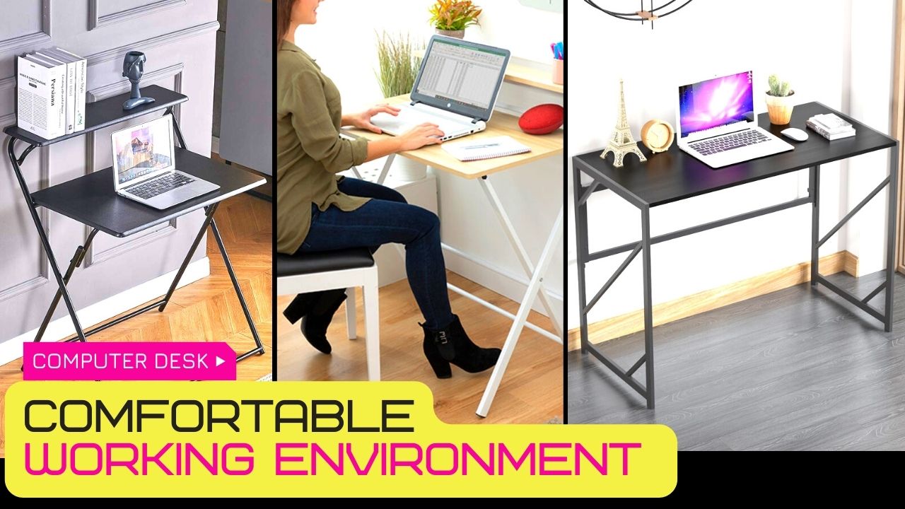 Best Foldable Computer Desk For Small Spaces