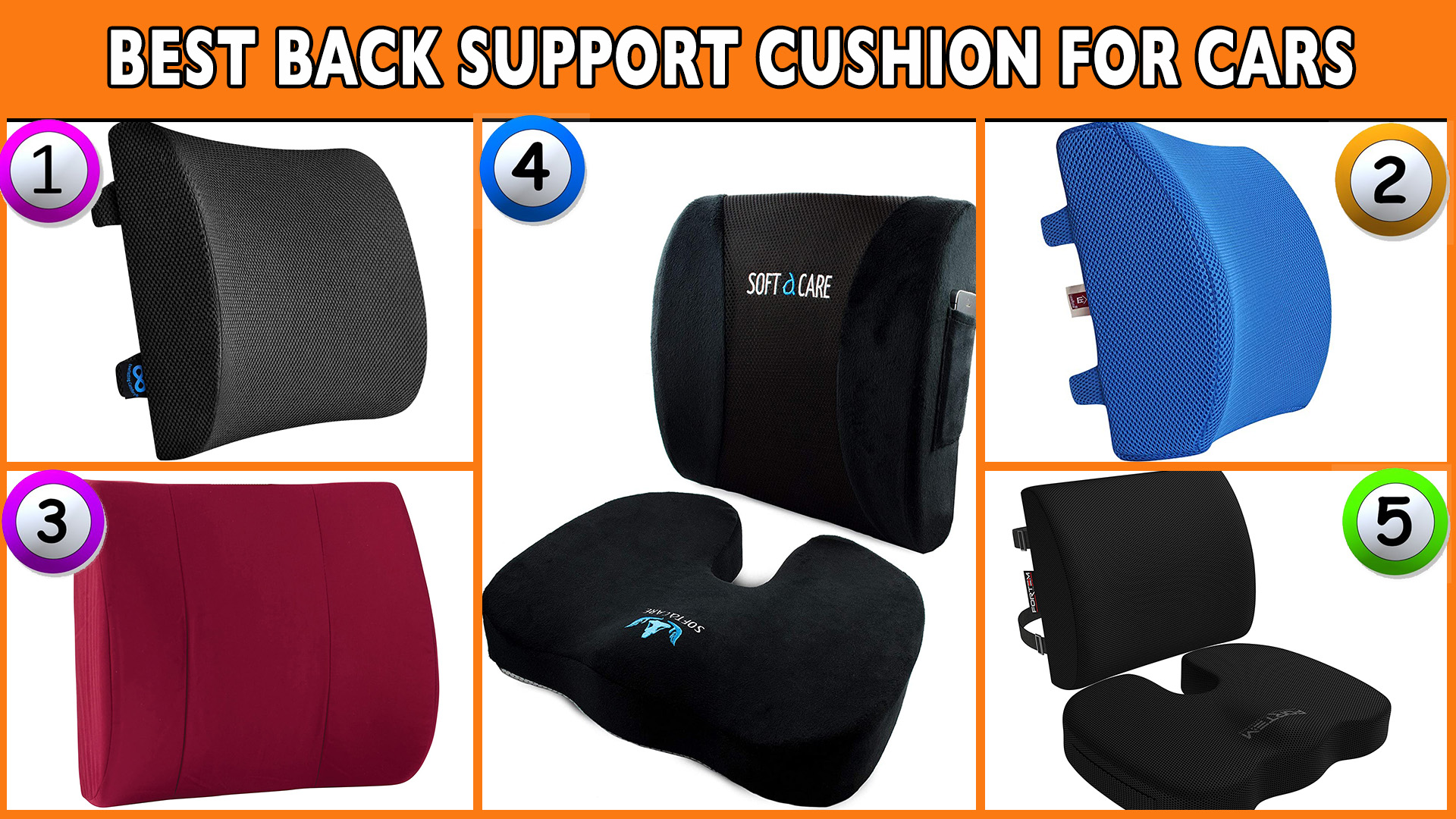 Best Lumbar Support Cushion For Car